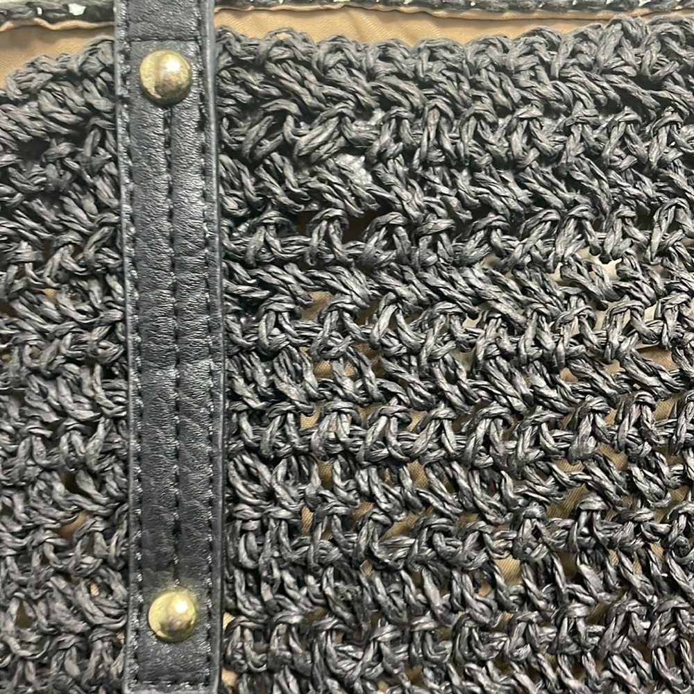 Woven neutral tote bag - Picture 4 of 6